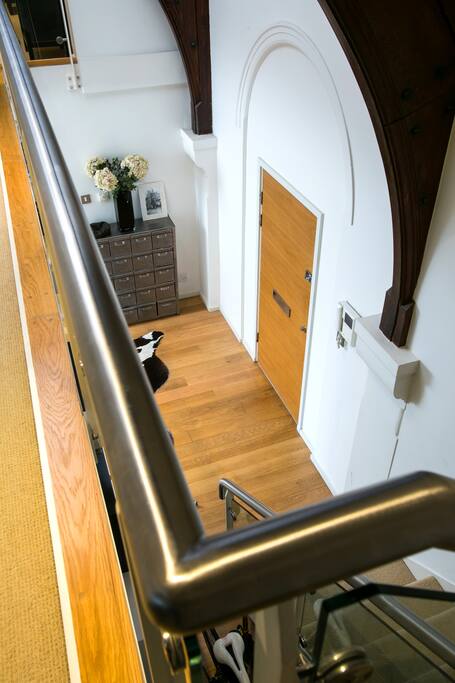 Galleried mezzanine floor