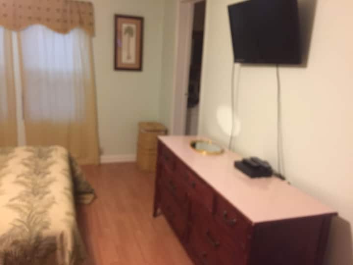 Dormitorio principal, vestidor largo, TV