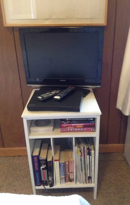 Books, magazines, watch DVD's and Utube
