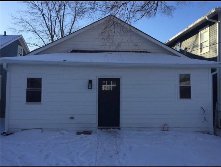 Backdoor entrance from garage