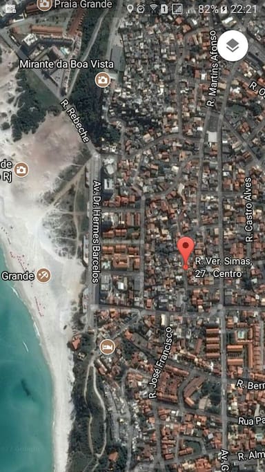 Localização, Google maps