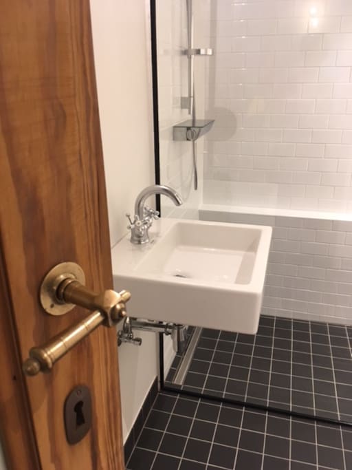 bathroom with shower