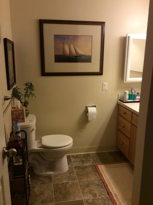 Shared bathroom