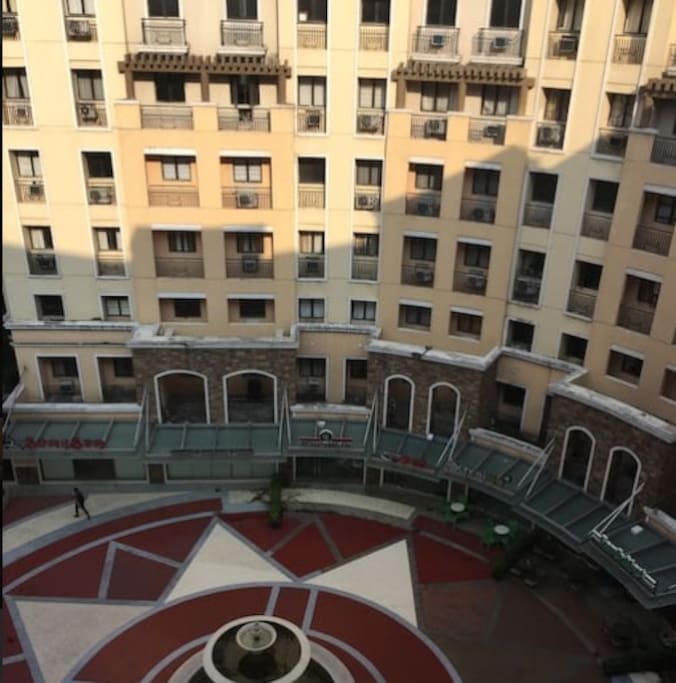 Actual window view