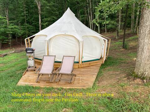Wolftrap Farm Glamping Tent #2 - Spectacular Spot!