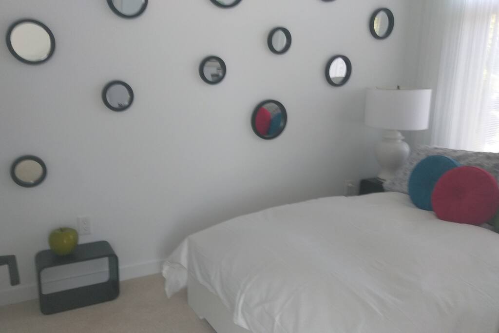 Down duvet & high quality linens for your BEST sleep EVER!
