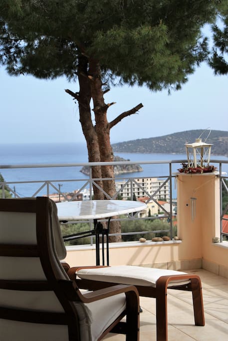 view from veranda