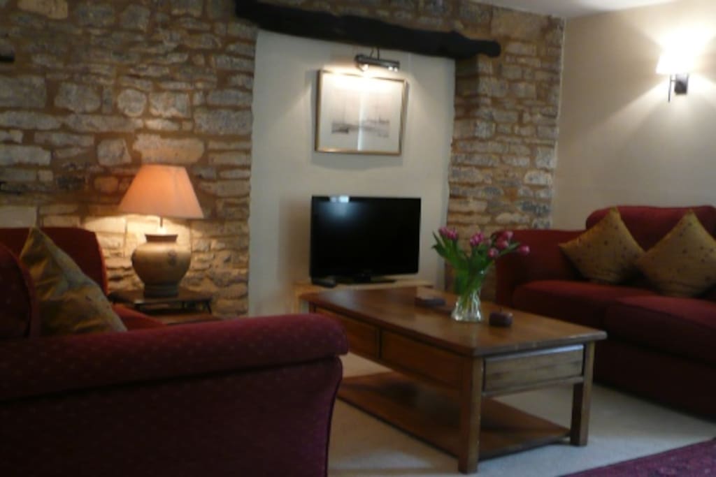 Comfy sofas in the lounge
