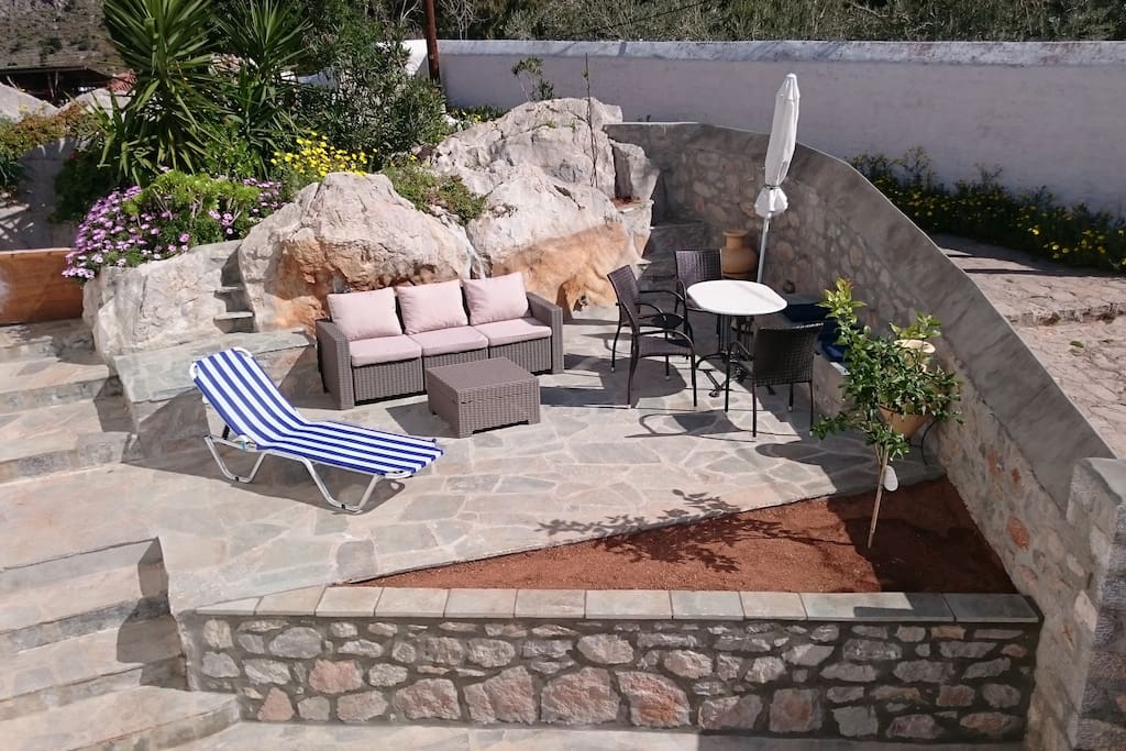 New terrace ready from Spring 2016 - for outdoor relaxation all day !