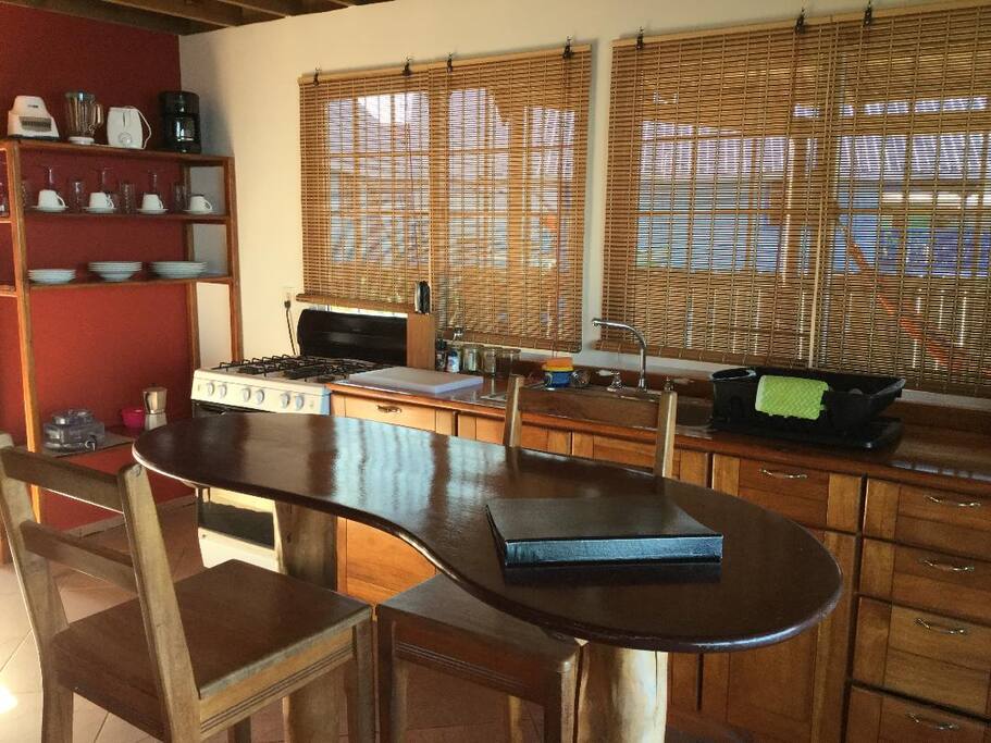 Fully equipped kitchen