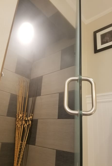 Luxury steam shower