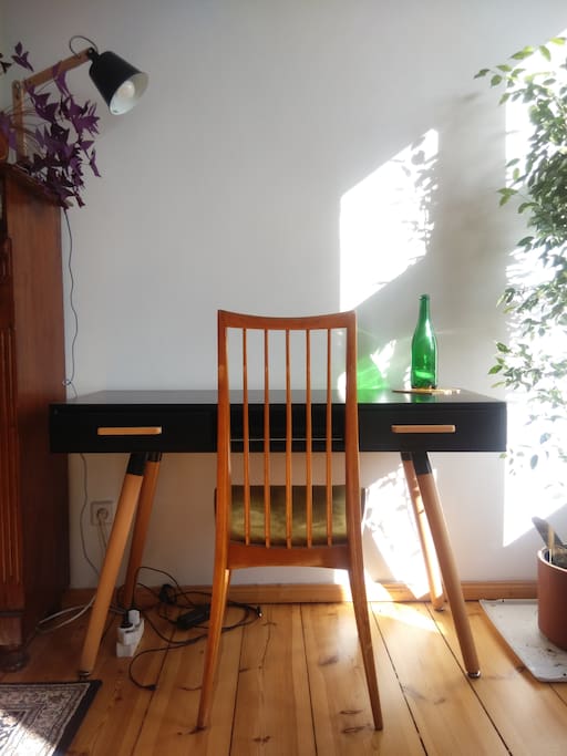 desk to work on