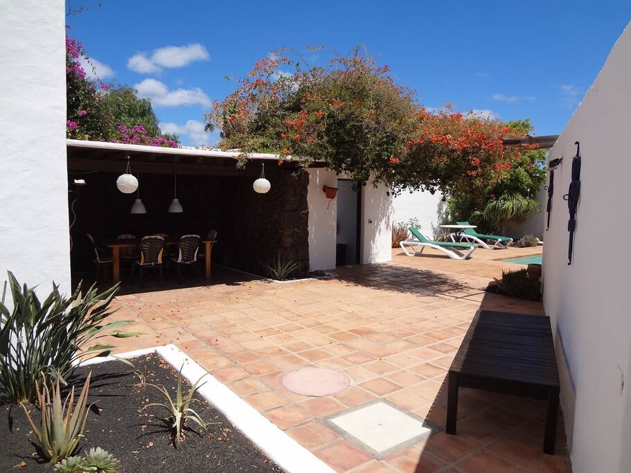 The main terrace
