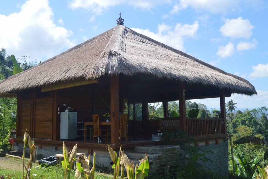 The main house