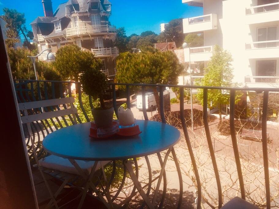 Petit balcon privé