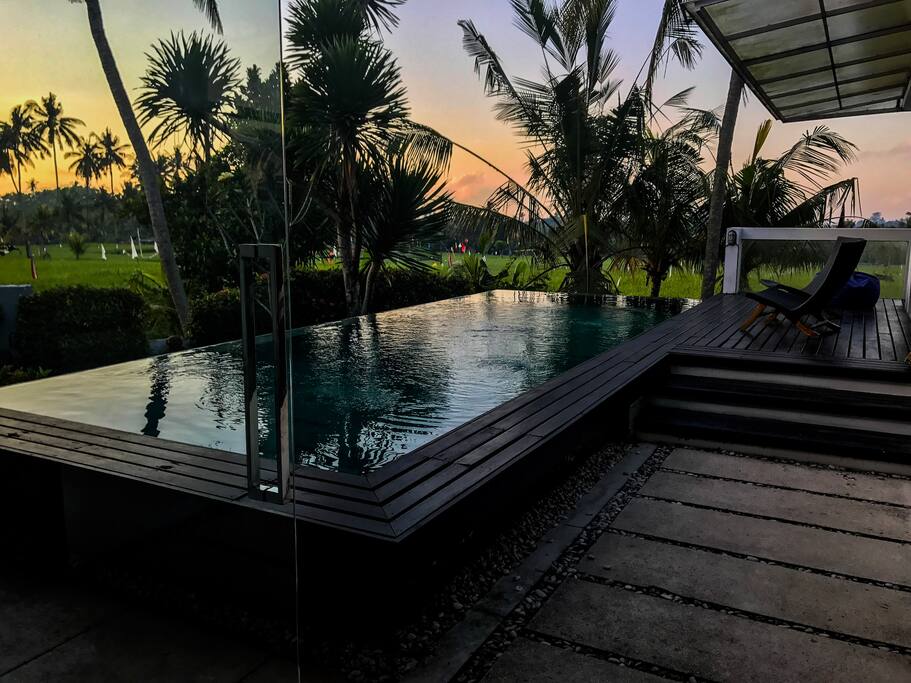 Sunrise from the villa