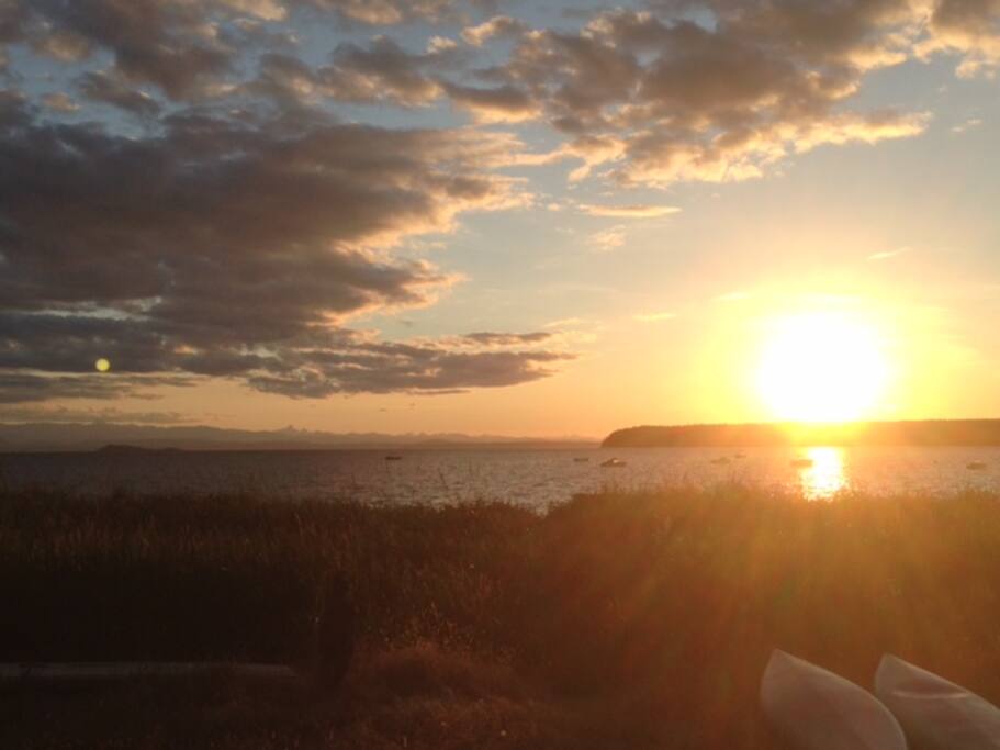 Sunset from Beach