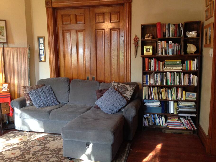 Living room from front door