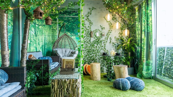 Forest & Heaven Themed Apartment in Melbourne CBD