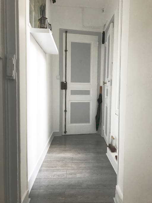 The entrance