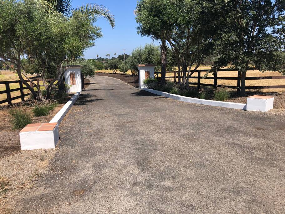 Entrance to Property
