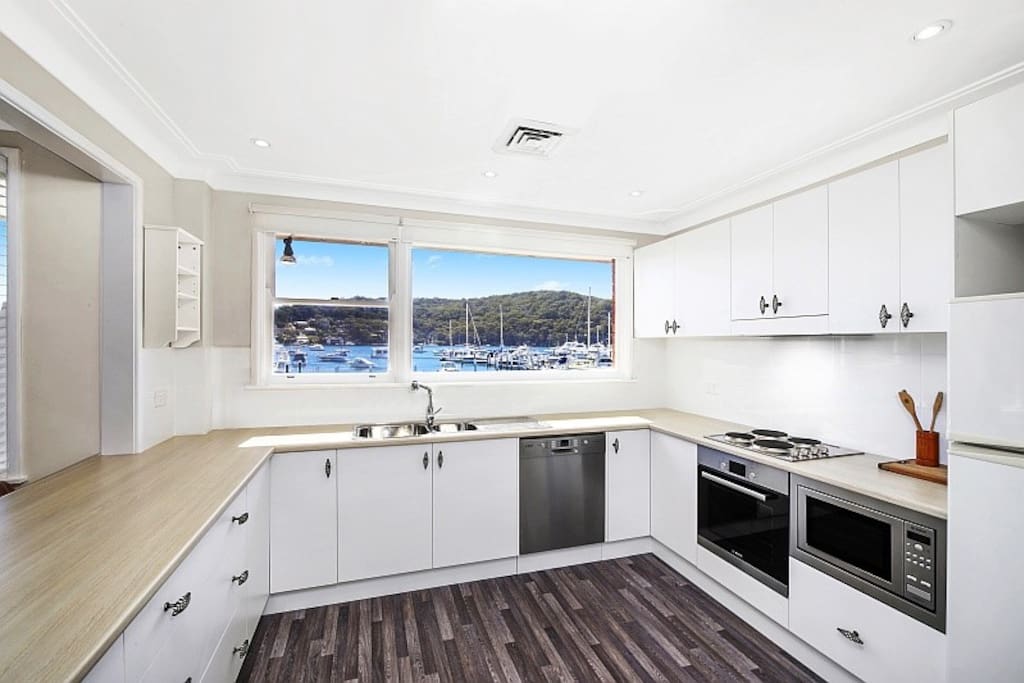 Newly renovated kitchen