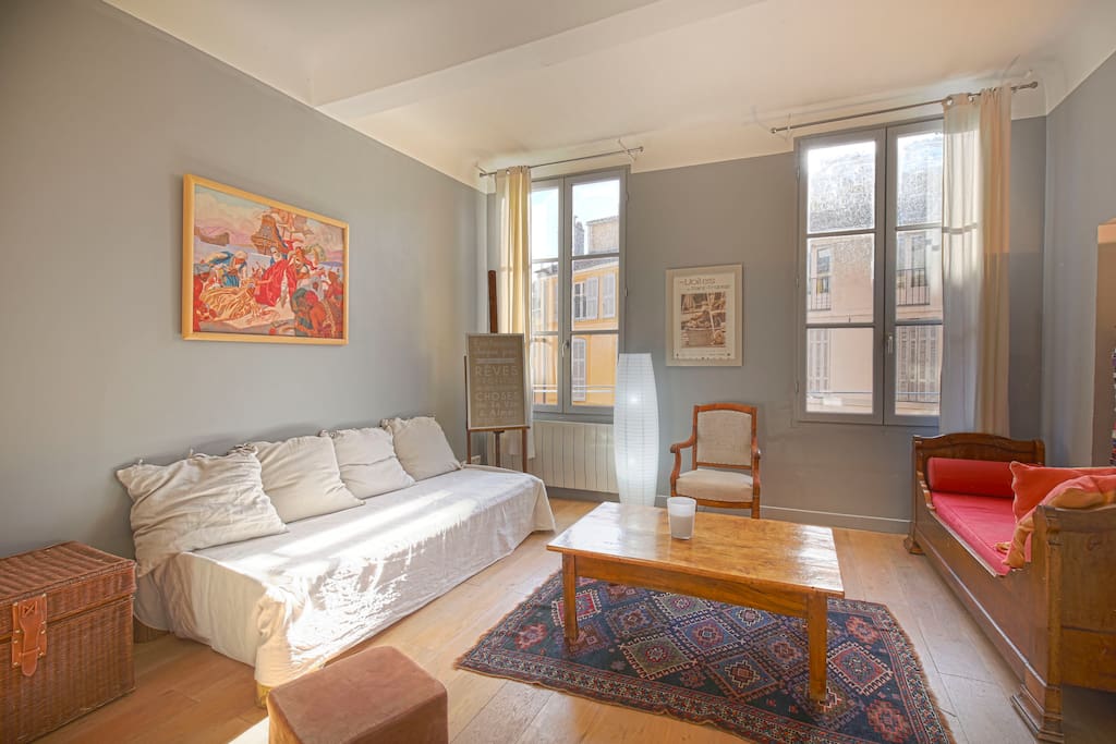 Bright living-room