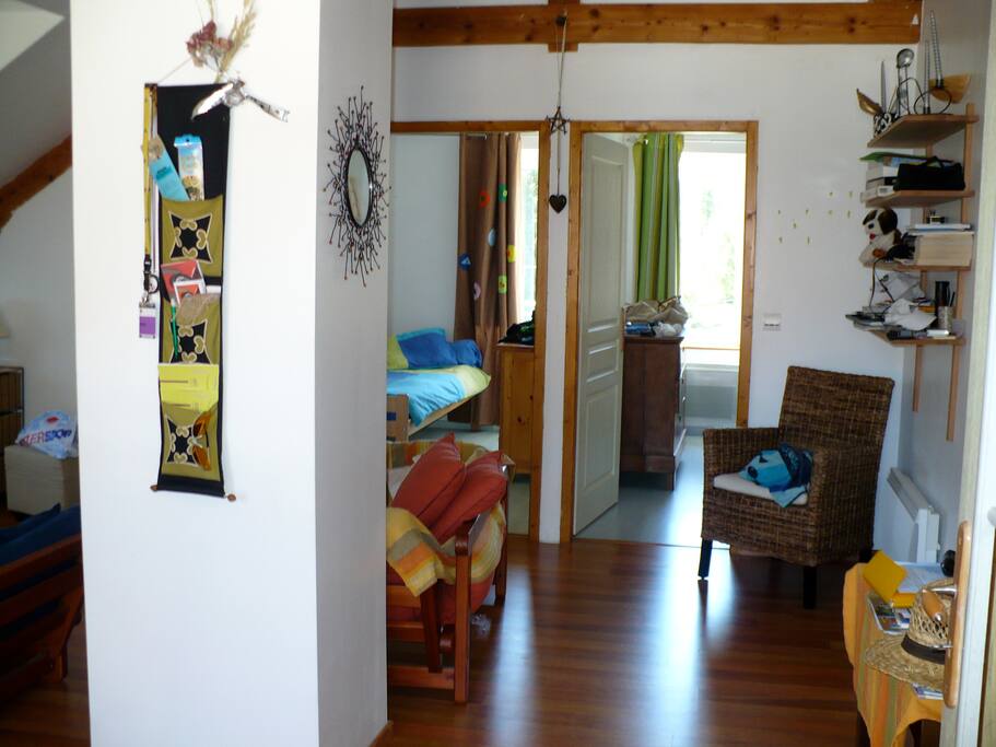 les accès chambres