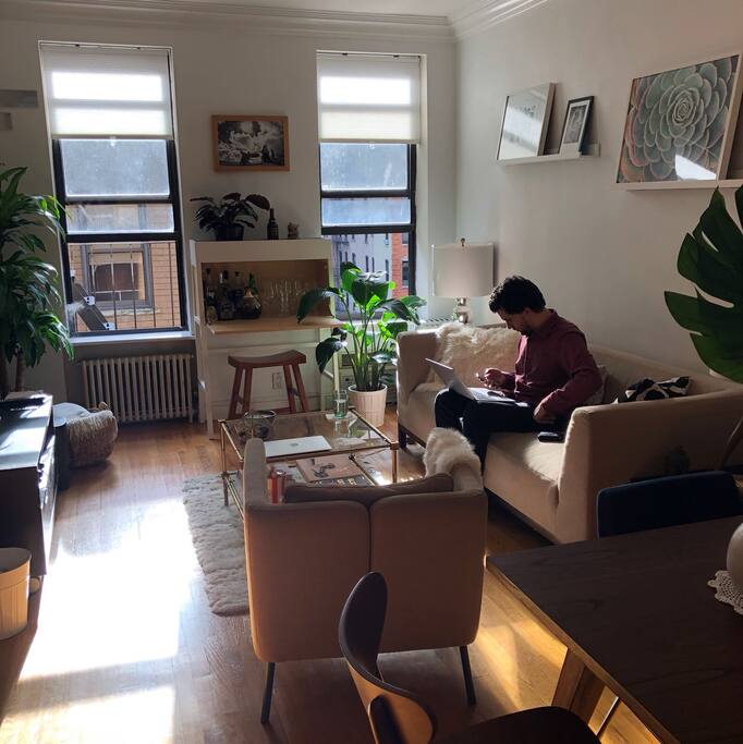 Living Room & Dining Area