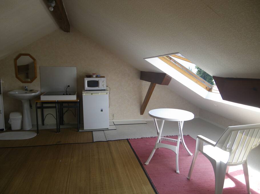 coin cuisine et lavabo (15 m2)