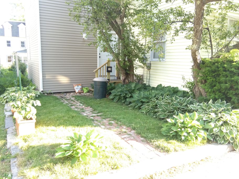 Outside view of front of house