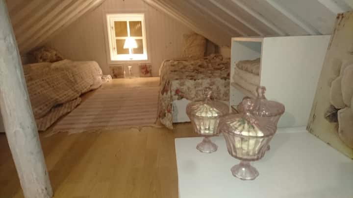 חדר שינה בלופט הנעים.