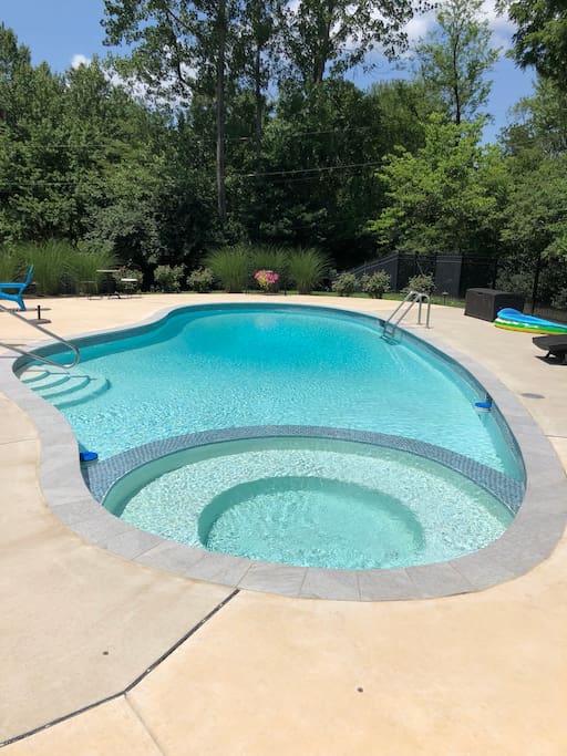 heated pool