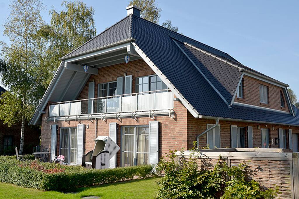 Der Blick auf Lotti´s Utkiek in Middelhagen auf Rügen.
