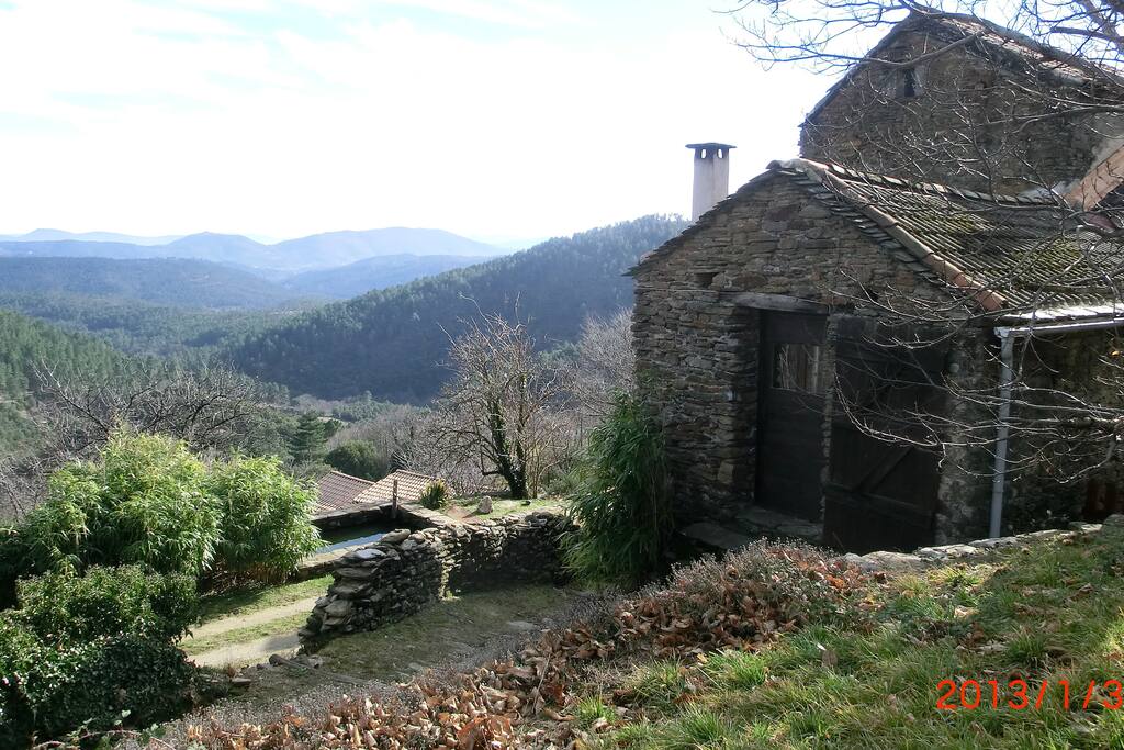 entrée du gite