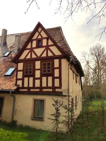 Sleeping Beauty Bedroom in the old monastery mill