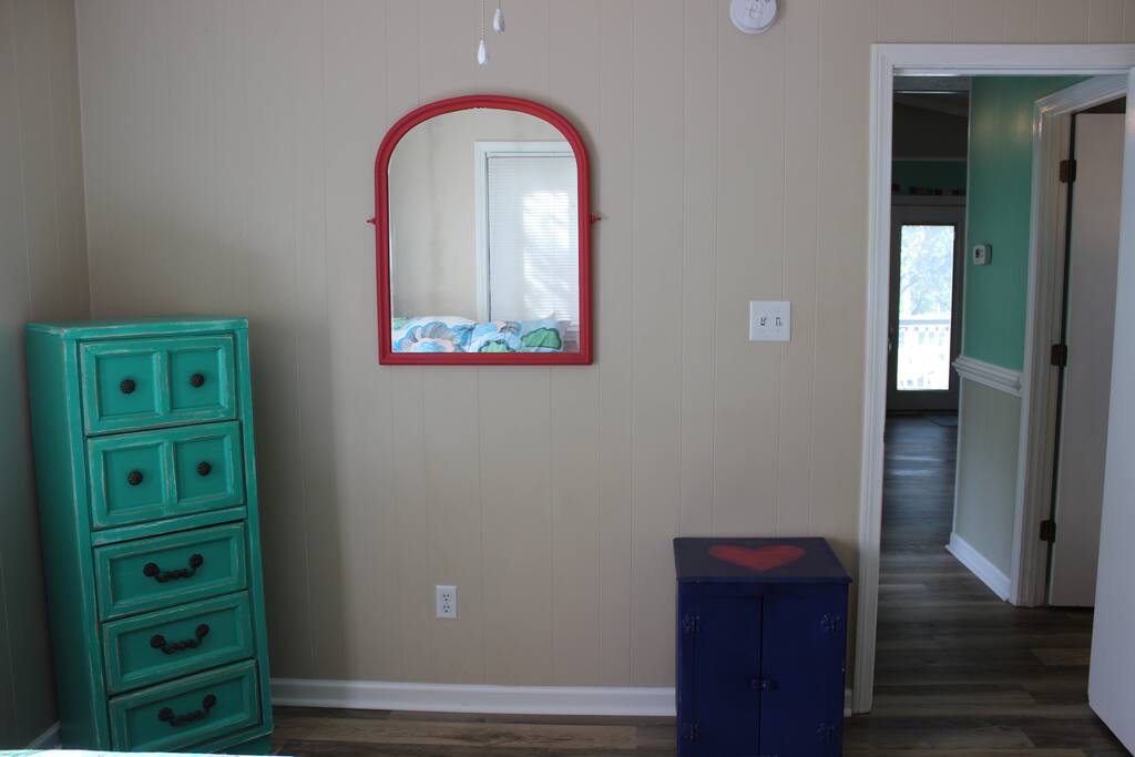 Private bedroom furnishings