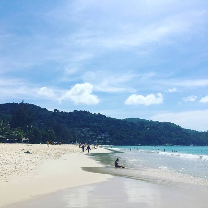 Kata Beach. Across street from here.