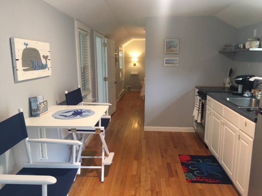 View of the cottage kitchen