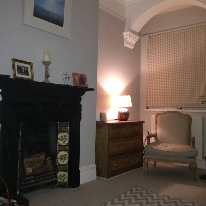 Second reception with large sofa & armchair