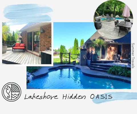 Lakeshore Hidden Oasis (heated pool / jacuzzi)