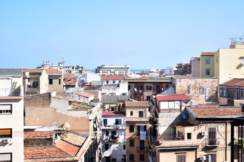 Panorama dalla stanza.