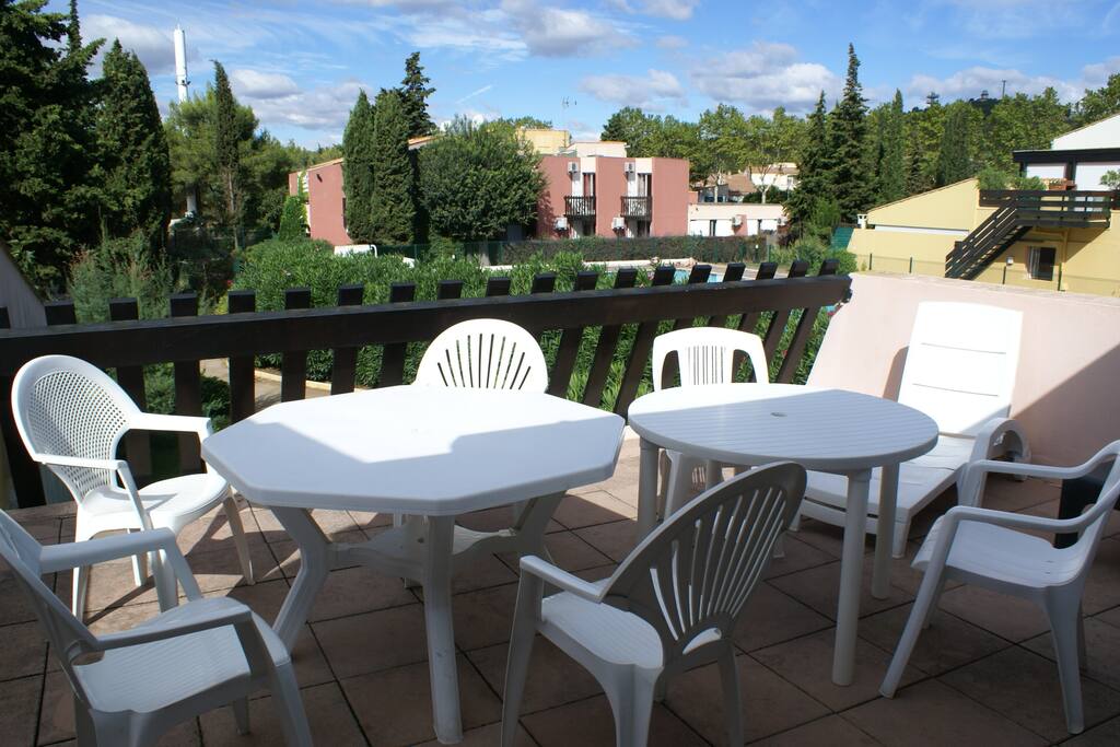 Terrasse au 1er étage