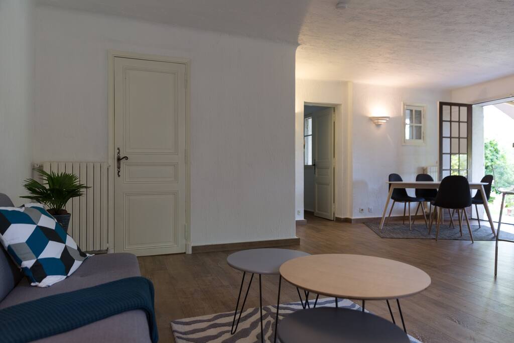 Grand salon salle à manger