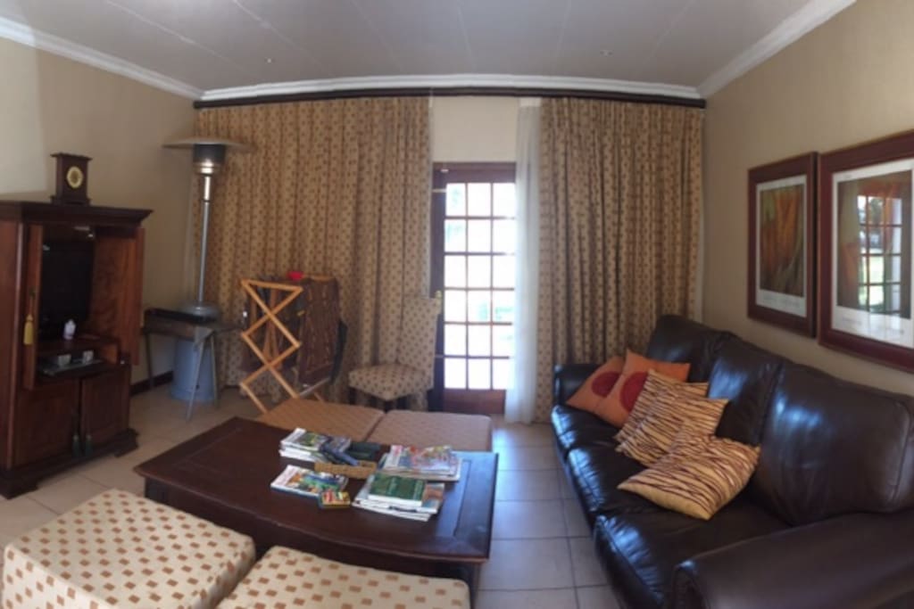lounge area in villa