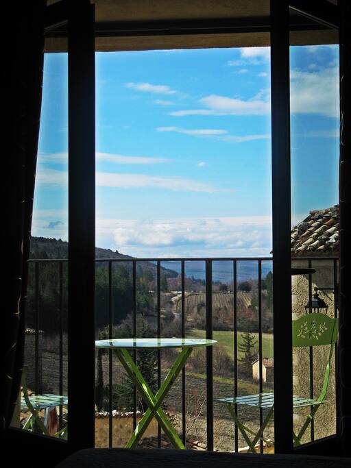 Vue sur la vallée