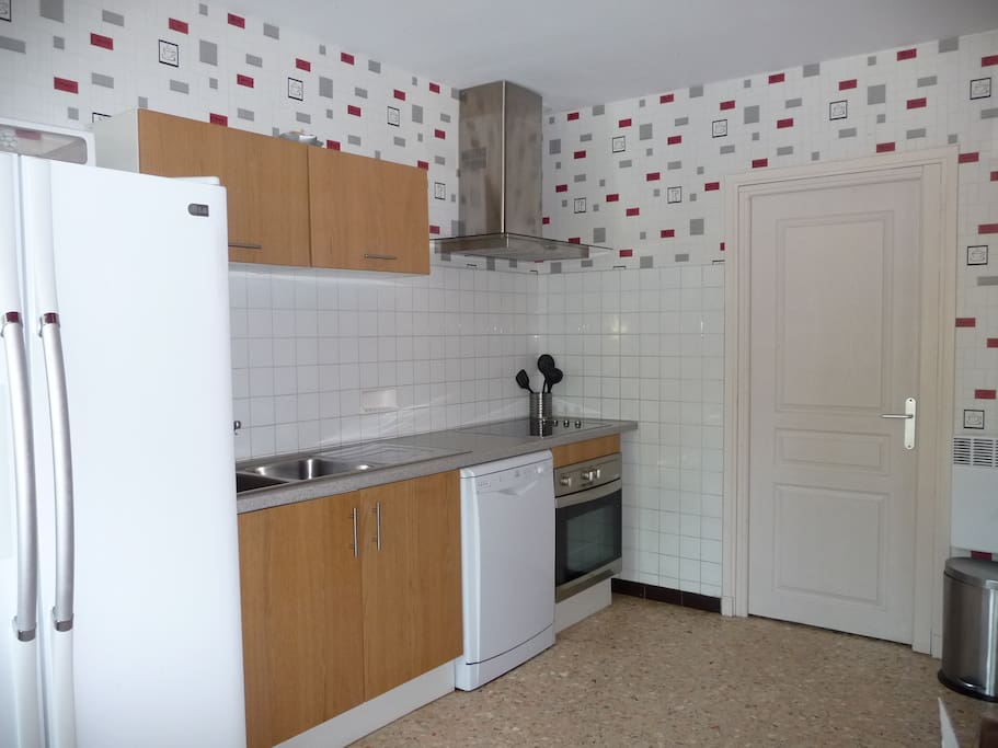 gite contemporain : cuisine