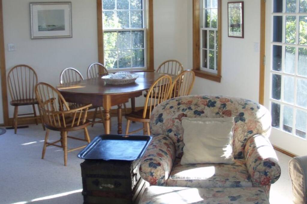 Dining and living room