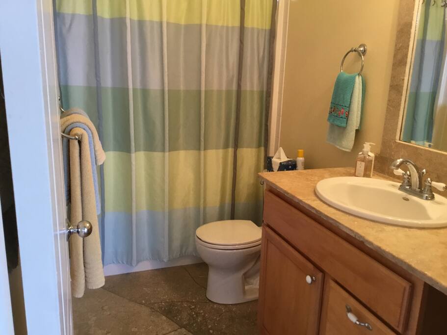 your private bath