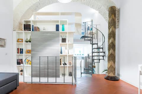 Three-level Apartment in the Heart of Trastevere